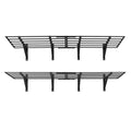 2-Tier practical Wall Garage Shelving with Capacity