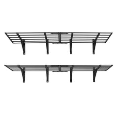 2-Tier practical Wall Garage Shelving with Capacity