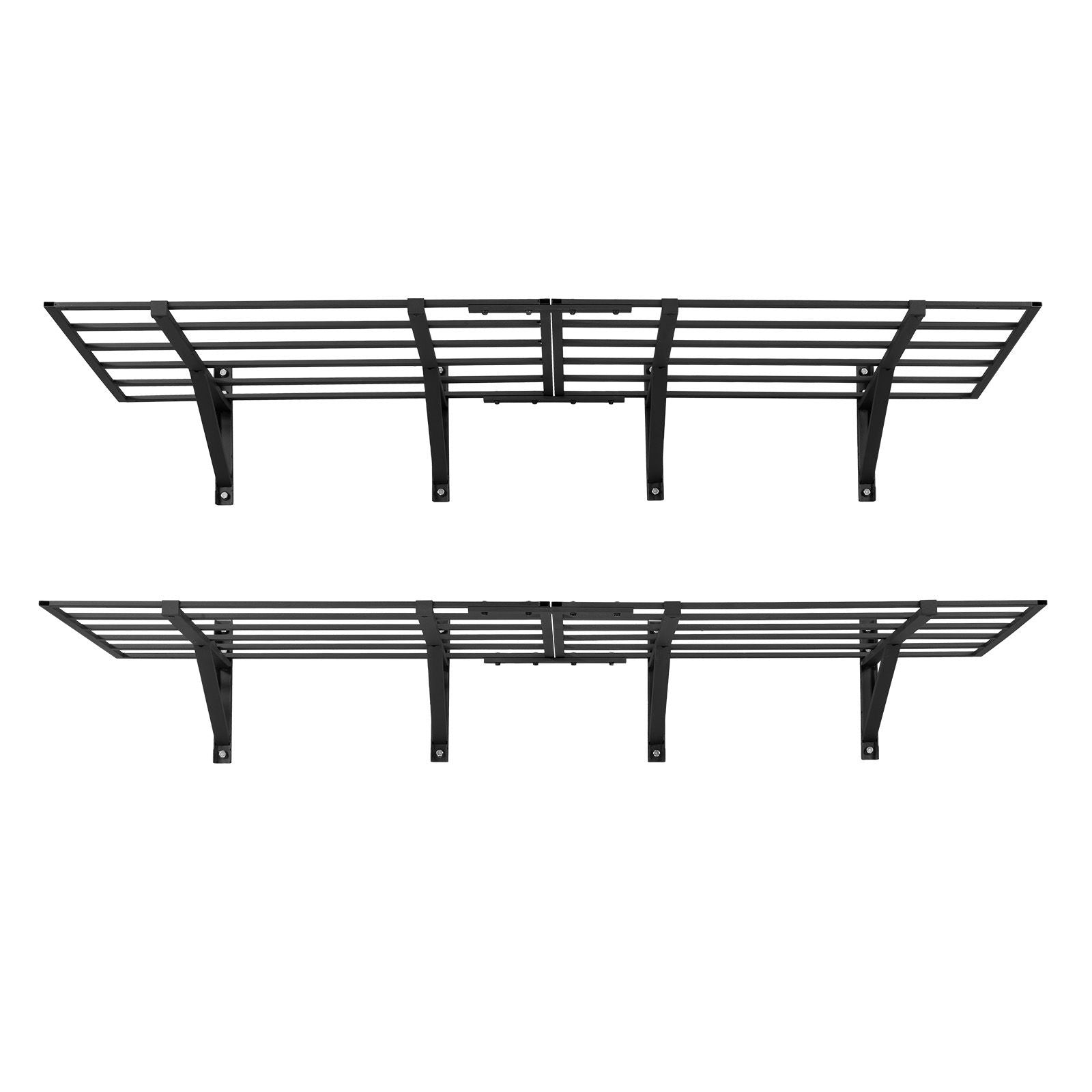 2-Tier practical Wall Garage Shelving with Capacity