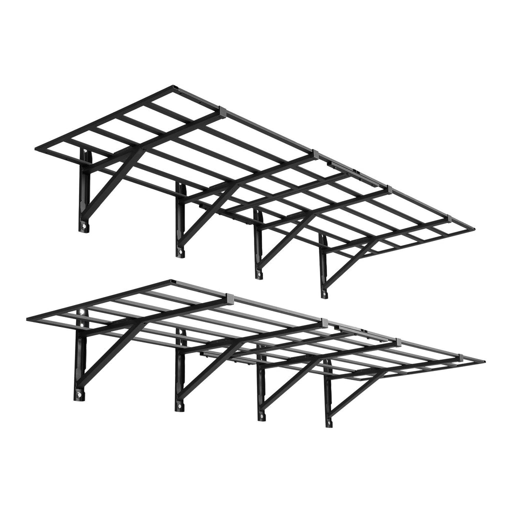 2-Tier practical Wall Garage Shelving with Capacity