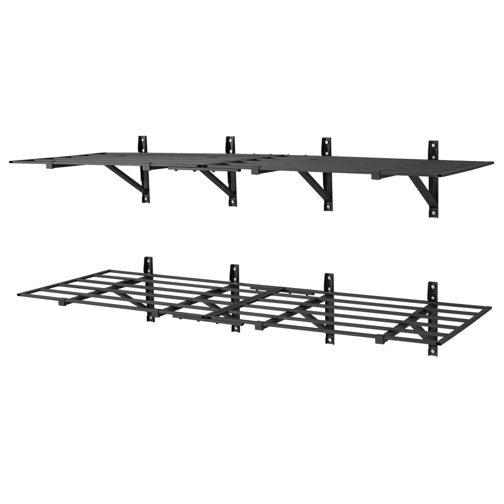 2-Tier practical Wall Garage Shelving with Capacity
