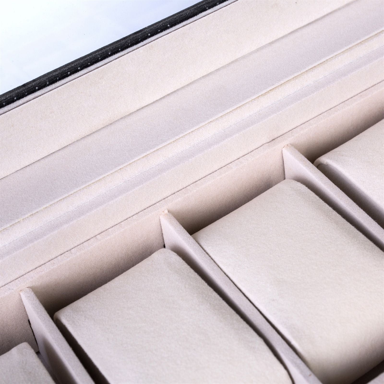 Elegant Watch Storage Box with Organized Compartments