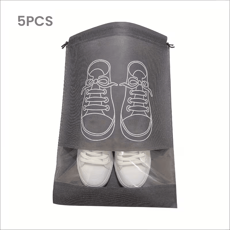 Breathable Mesh Shoe Bags for Travel and Dorm Storage