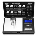200g Digital Pocket Gram Scale 0.01g Accuracy, 200g x 0.01g Mini Digital Grams Scale, Small Food Sca