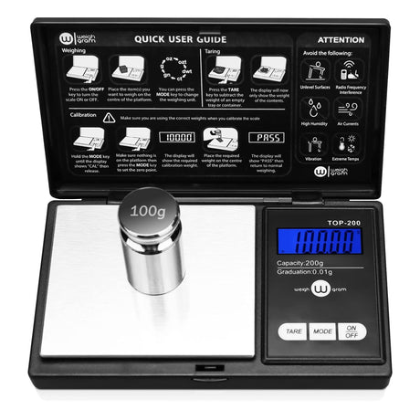 Compact Digital Scale for Food and Jewelry