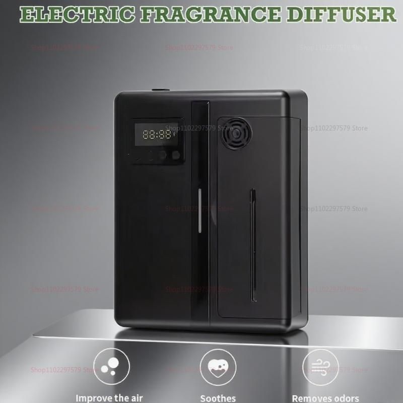 Smart Aromatherapy Diffuser With LCD Timer and Wall-Mount Option