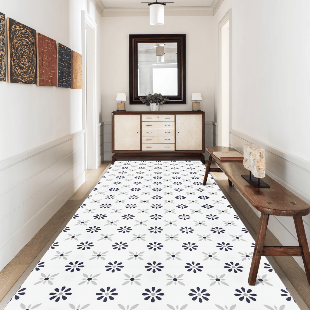 Self-Adhesive PVC Floor Tiles – water-ready & Non-Slip for DIY Home Improvement