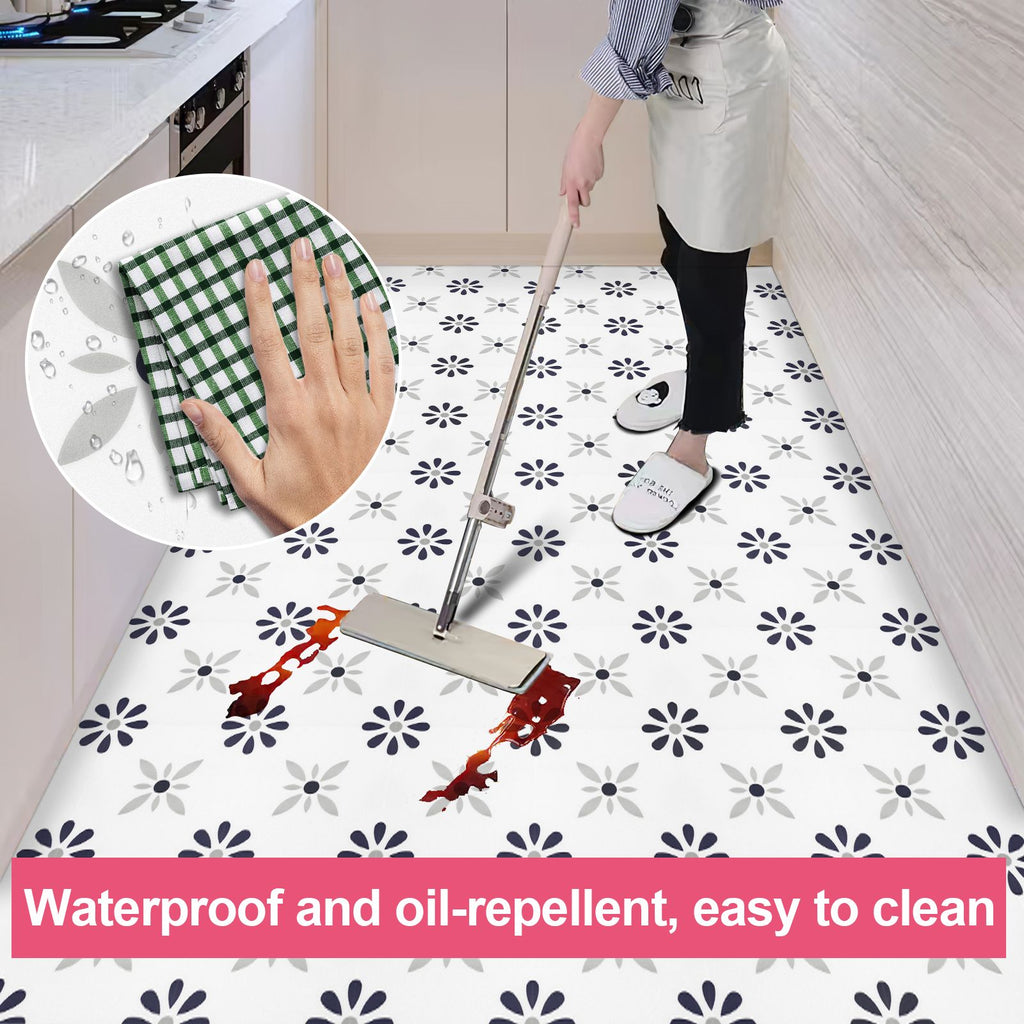 Self-Adhesive PVC Floor Tiles – water-ready & Non-Slip for DIY Home Improvement
