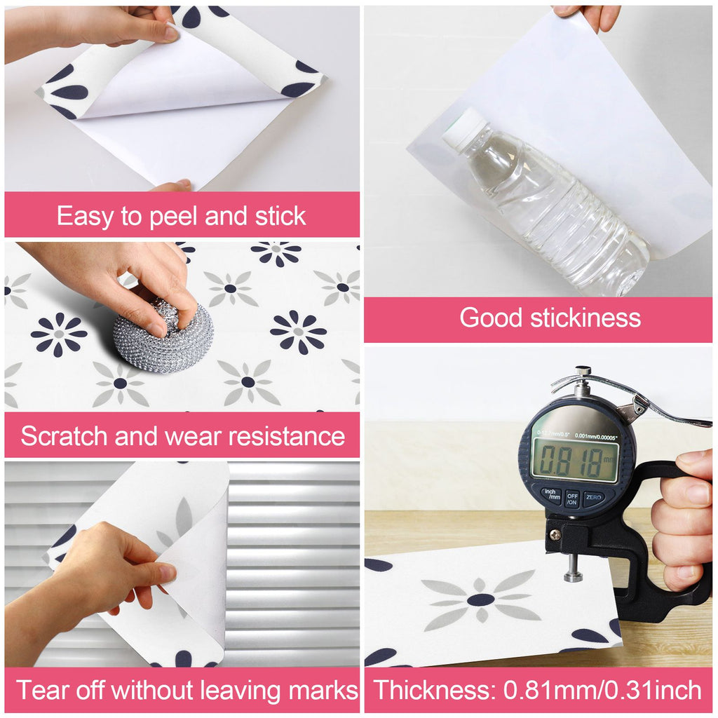Self-Adhesive PVC Floor Tiles – water-ready & Non-Slip for DIY Home Improvement