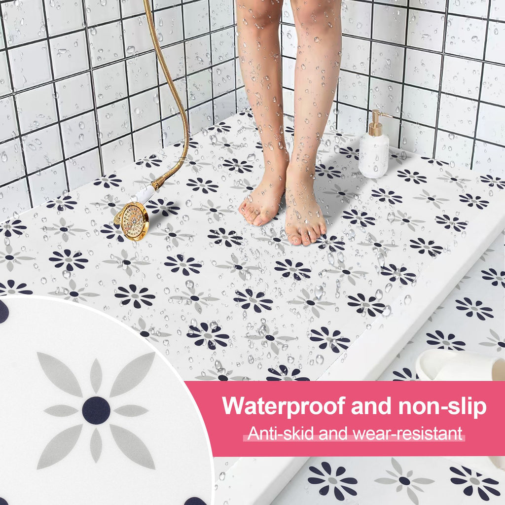 Self-Adhesive PVC Floor Tiles – water-ready & Non-Slip for DIY Home Improvement