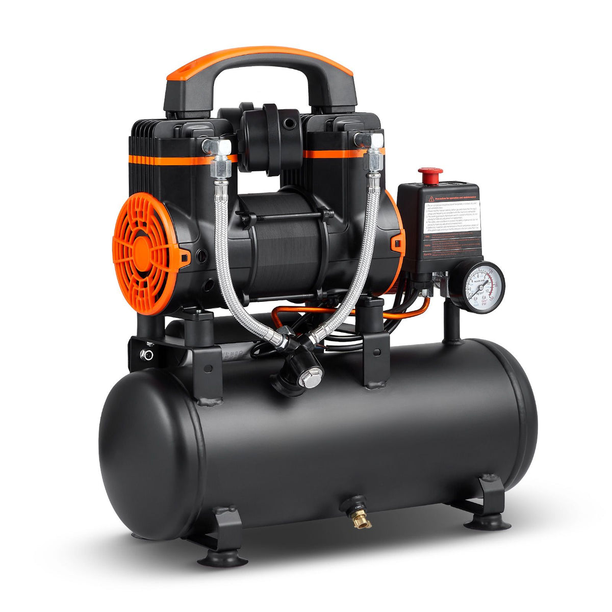Oil-Free Air Compressor for Inflation and Workshop Tools