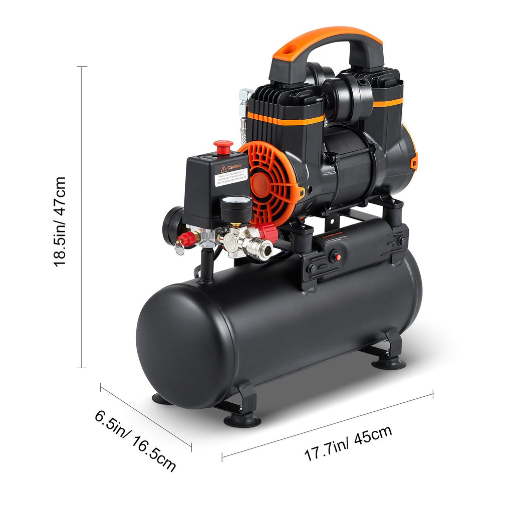 Oil-Free Air Compressor for Inflation and Workshop Tools