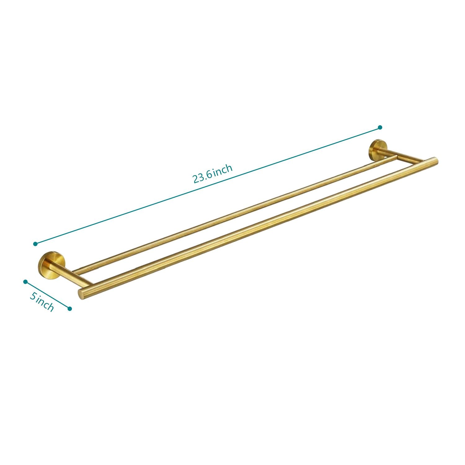 Modern Wall-Mounted Towel Bar for Home Storage