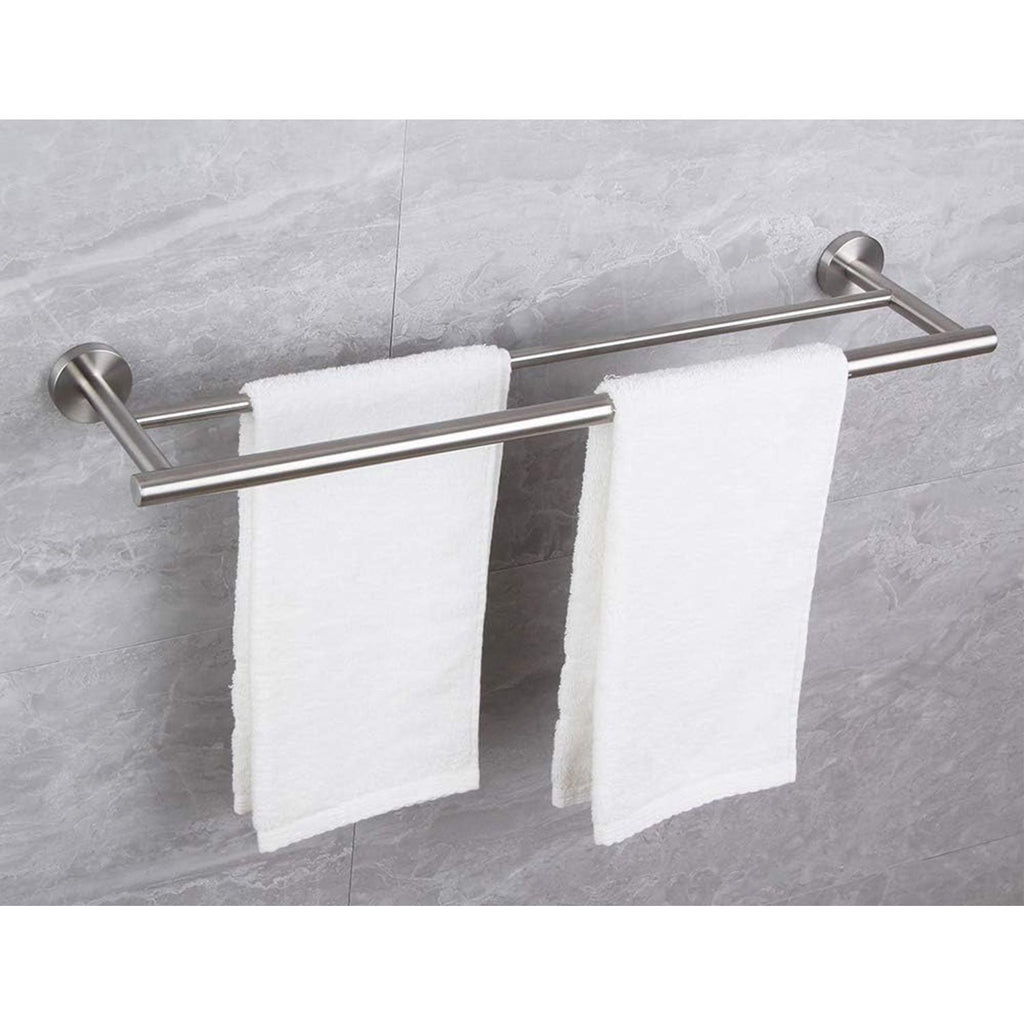 Sleek Wall-Mounted Towel Bar for Bathroom and Beyond