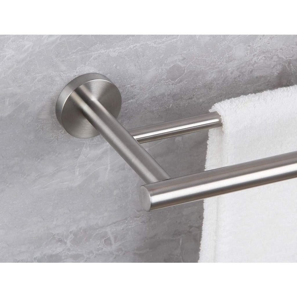 Sleek Wall-Mounted Towel Bar for Bathroom and Beyond
