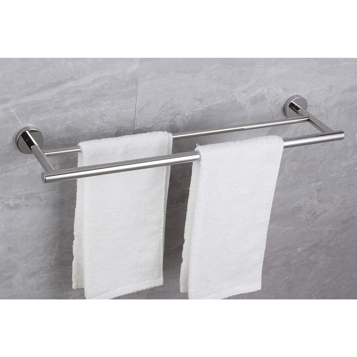 Wall-Mounted Towel Bar with Hidden Screw Design for Bath and Kitchen