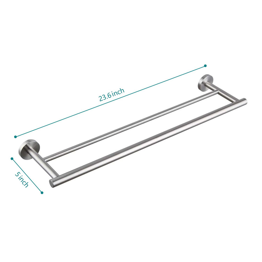 Sleek Wall-Mounted Towel Bar for Bathroom and Beyond