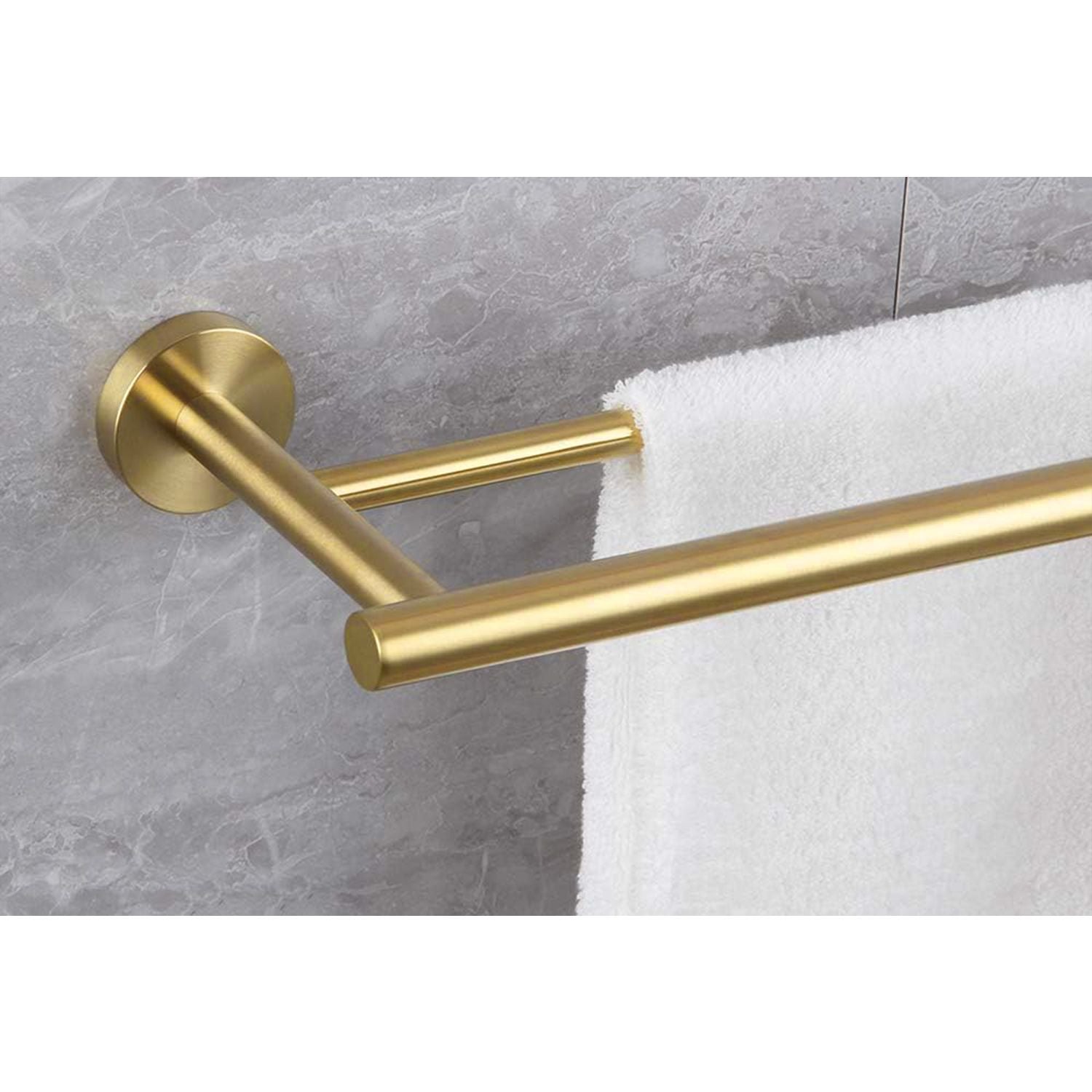 Modern Wall-Mounted Towel Bar for Home Storage