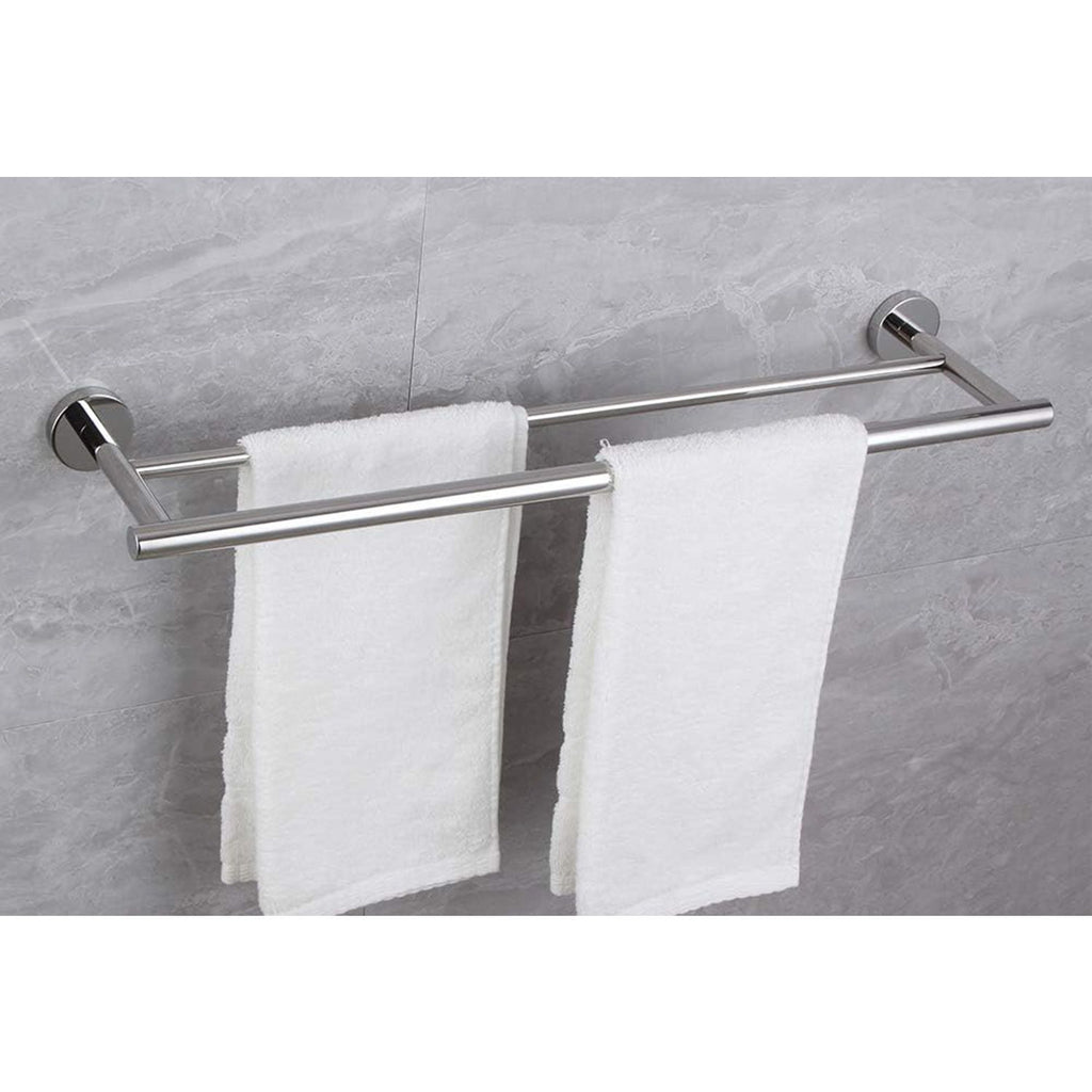 Wall-Mounted Towel Bar with Hidden Screw Design for Bath and Kitchen