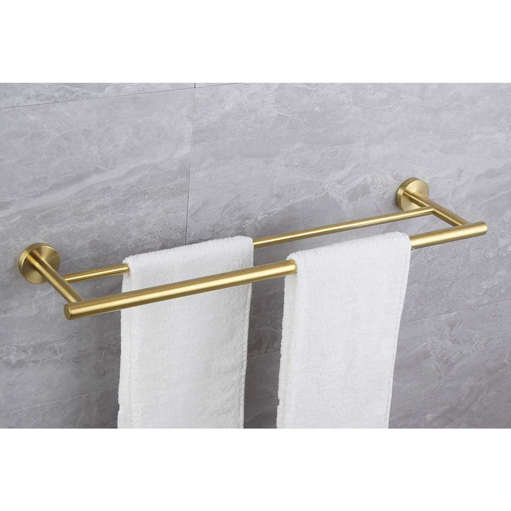 Modern Wall-Mounted Towel Bar for Home Storage