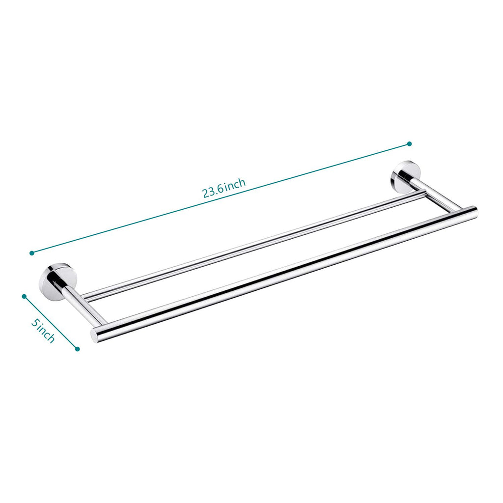 Wall-Mounted Towel Bar with Hidden Screw Design for Bath and Kitchen