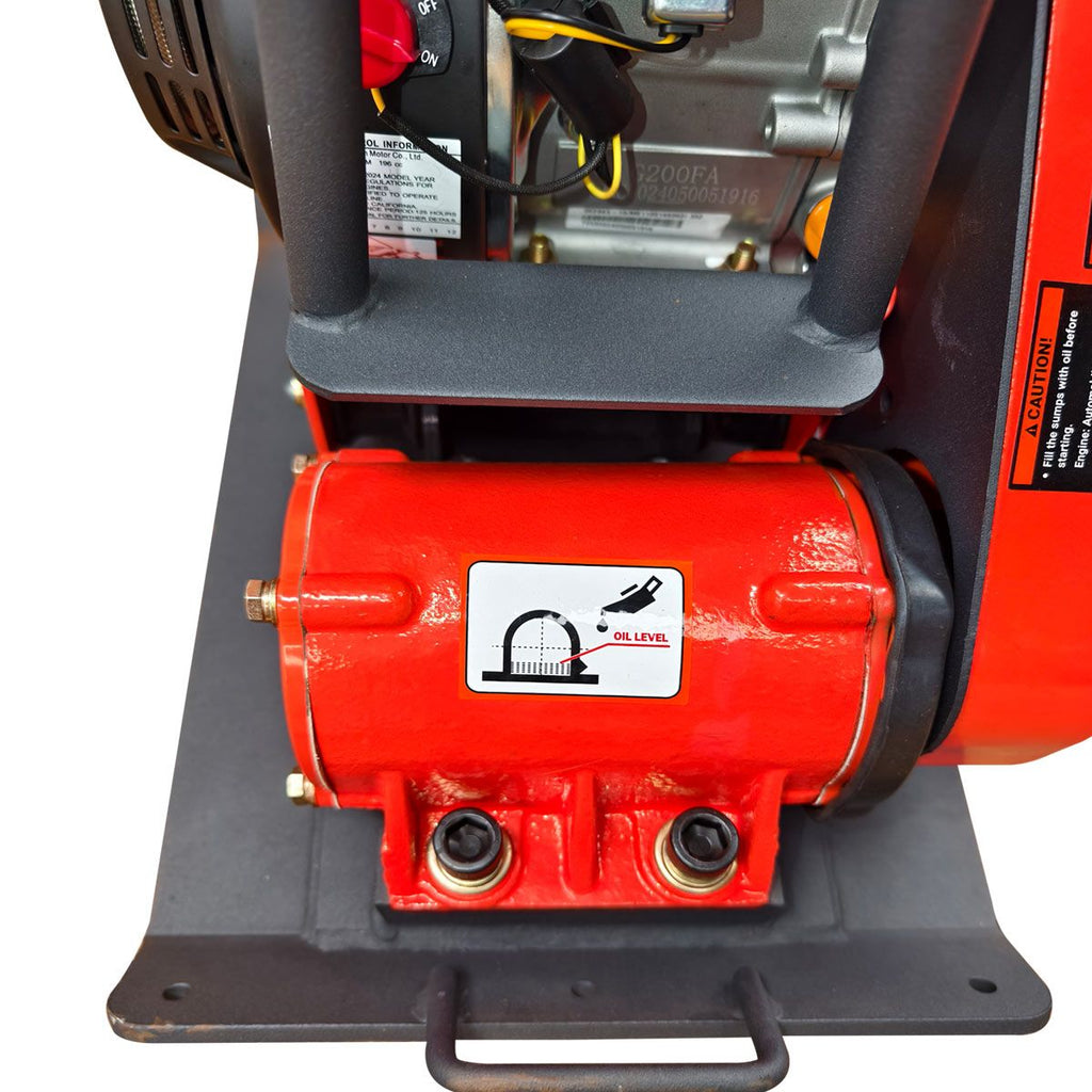 practical Plate Compactor with 6.5 HP Engine