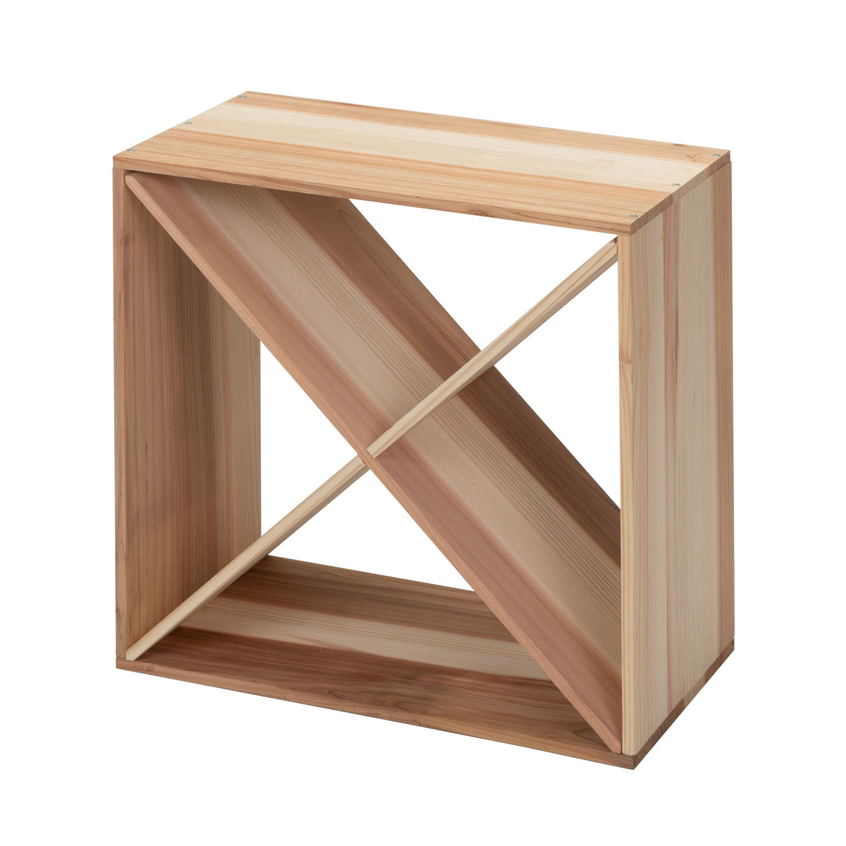 Four-Piece Modular Wine Storage Cube Set