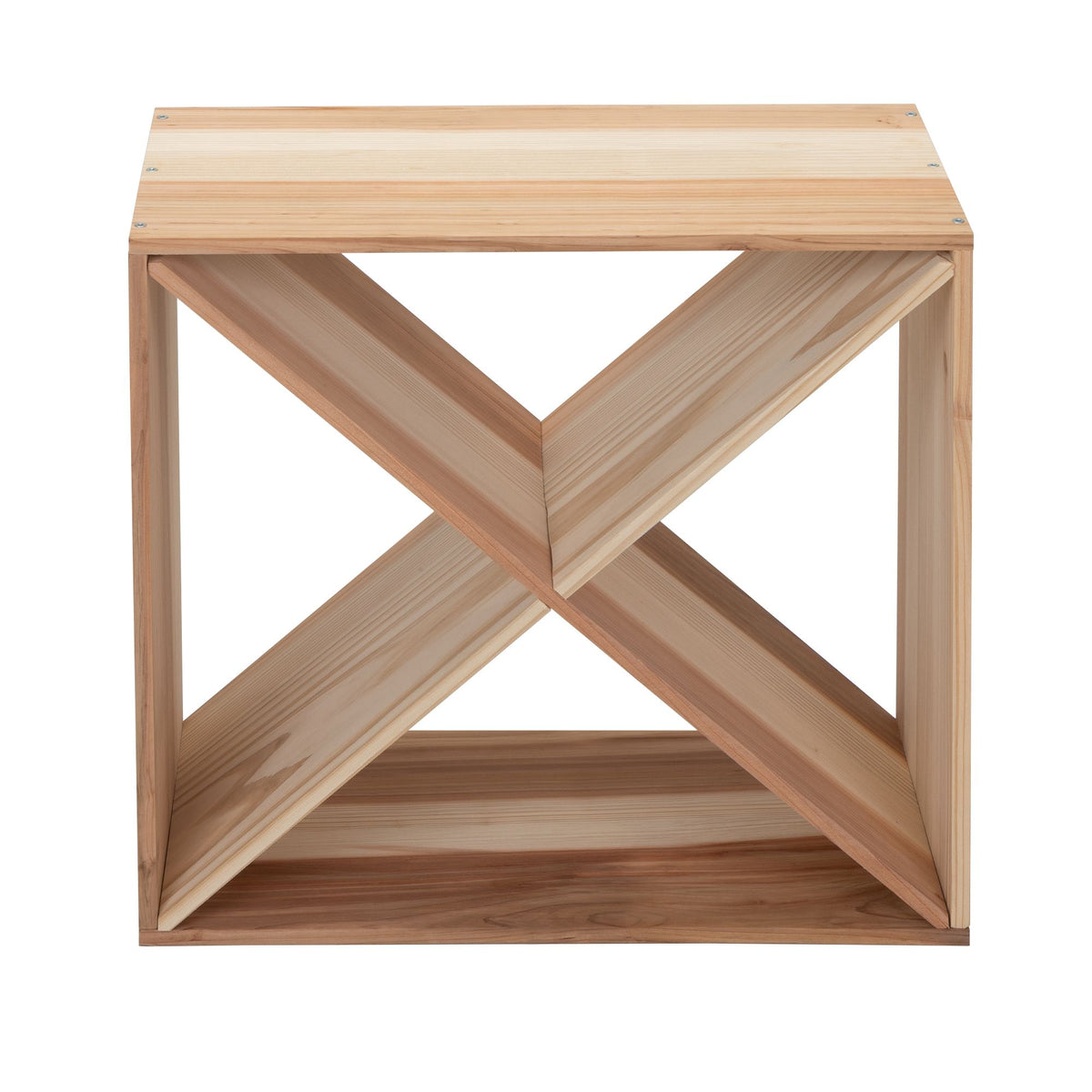 Four-Piece Modular Wine Storage Cube Set