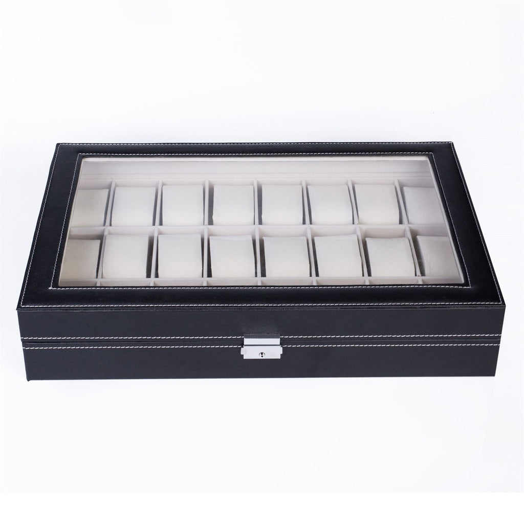 Portable Watch Organizer with Top-Opening Design