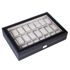 Portable Watch Organizer with Top-Opening Design