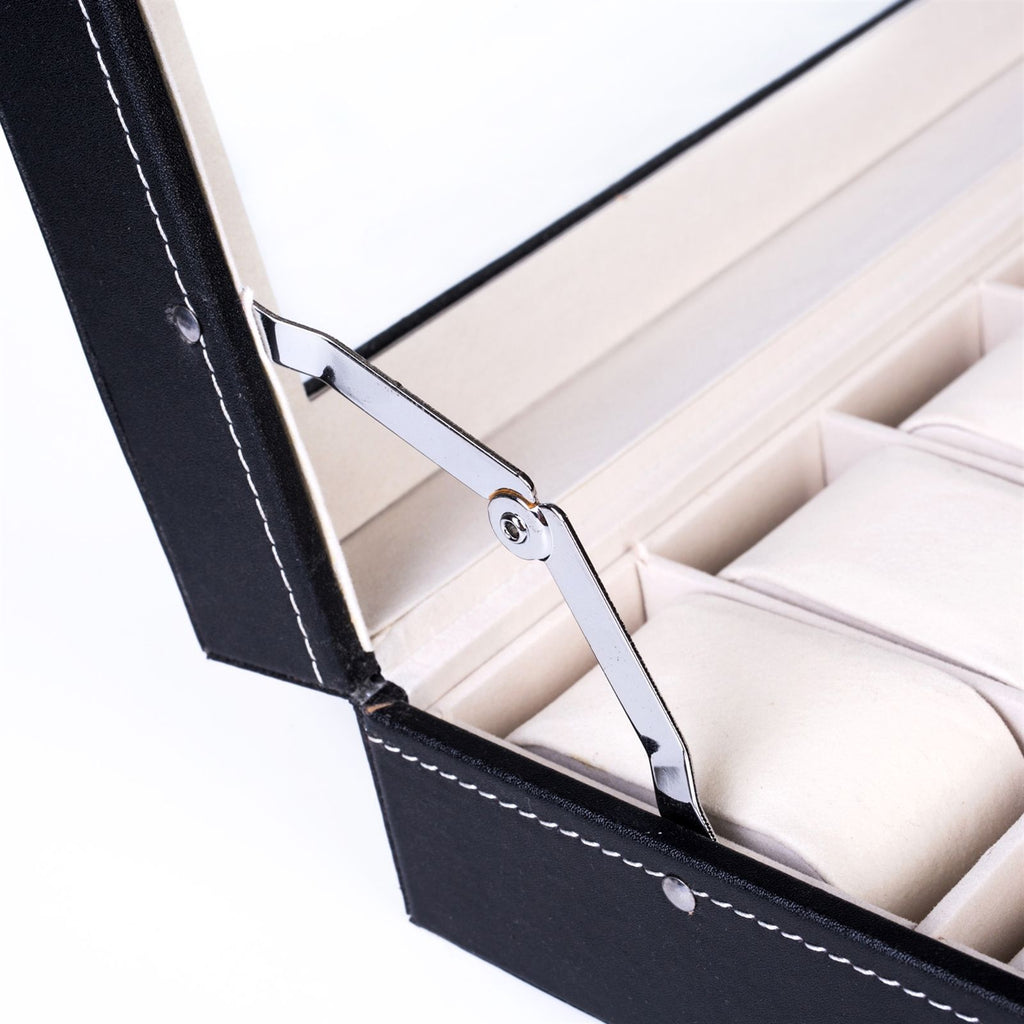 Portable Watch Organizer with Top-Opening Design