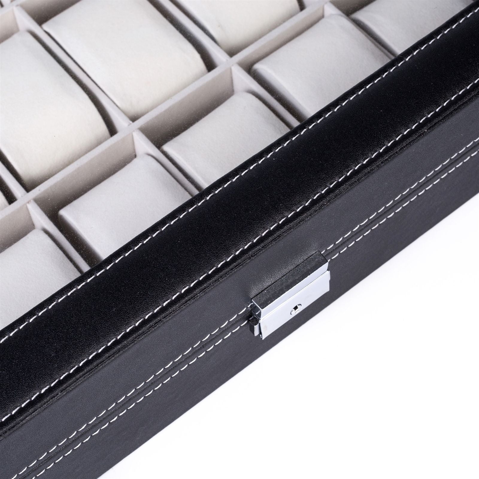 Portable Watch Organizer with Top-Opening Design