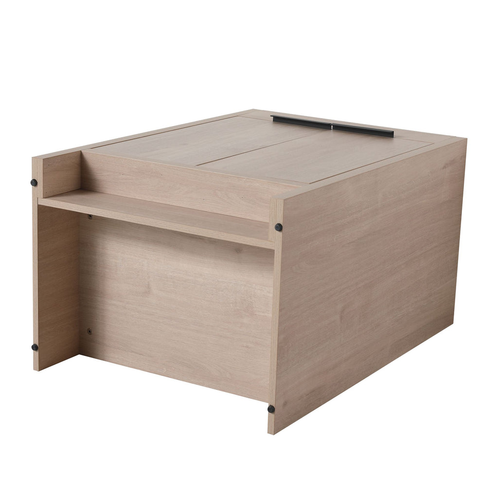 24 Freestanding Bathroom Vanity with Ceramic Sink and Soft-Close Doors