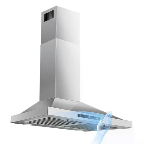 Wall-Mount Range Hood with Gesture Control