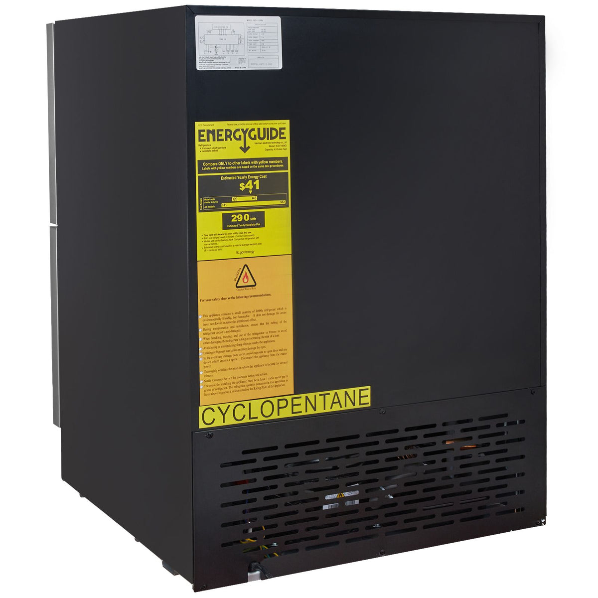 Two-Drawer Undercounter Refrigerator with Independent Zones