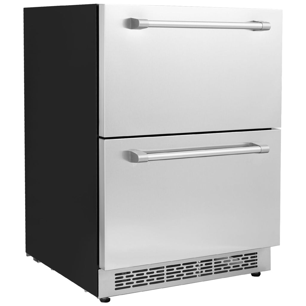 Two-Drawer Undercounter Refrigerator with Independent Zones