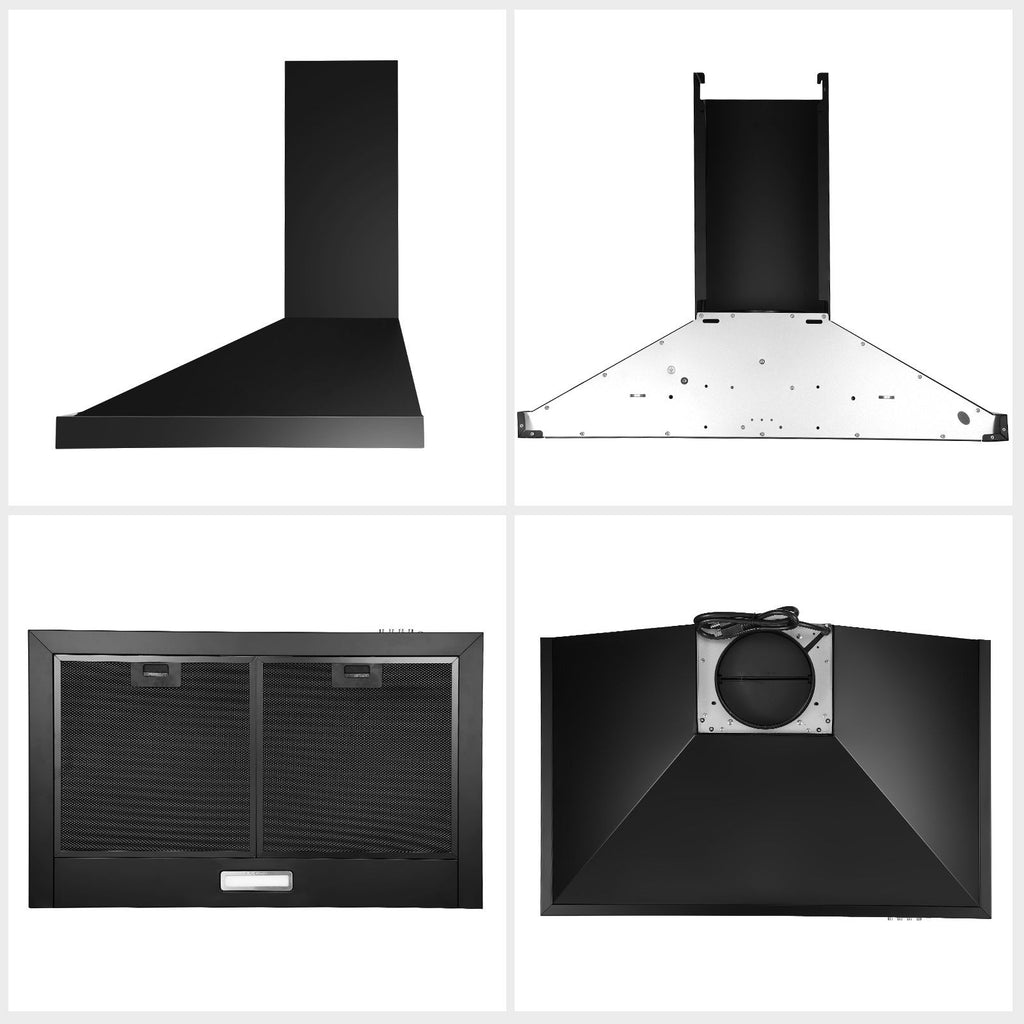 Classic Chimney Range Hood with Mechanical Controls