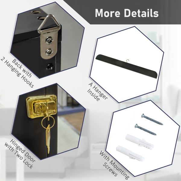 Jersey Frame Display Case with UV Protection and Lockable Latches
