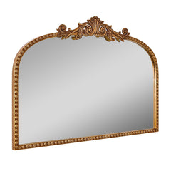 24" x 34" Gold Traditional Arch Decor Mirror - Classic Design & Elegant Accents
