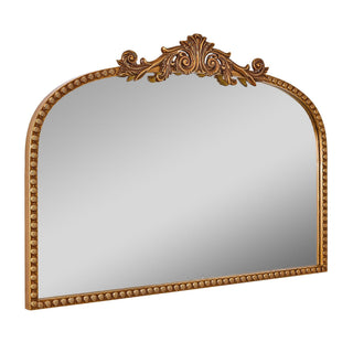 24" x 34" Gold Traditional Arch Decor Mirror - Classic Design & Elegant Accents