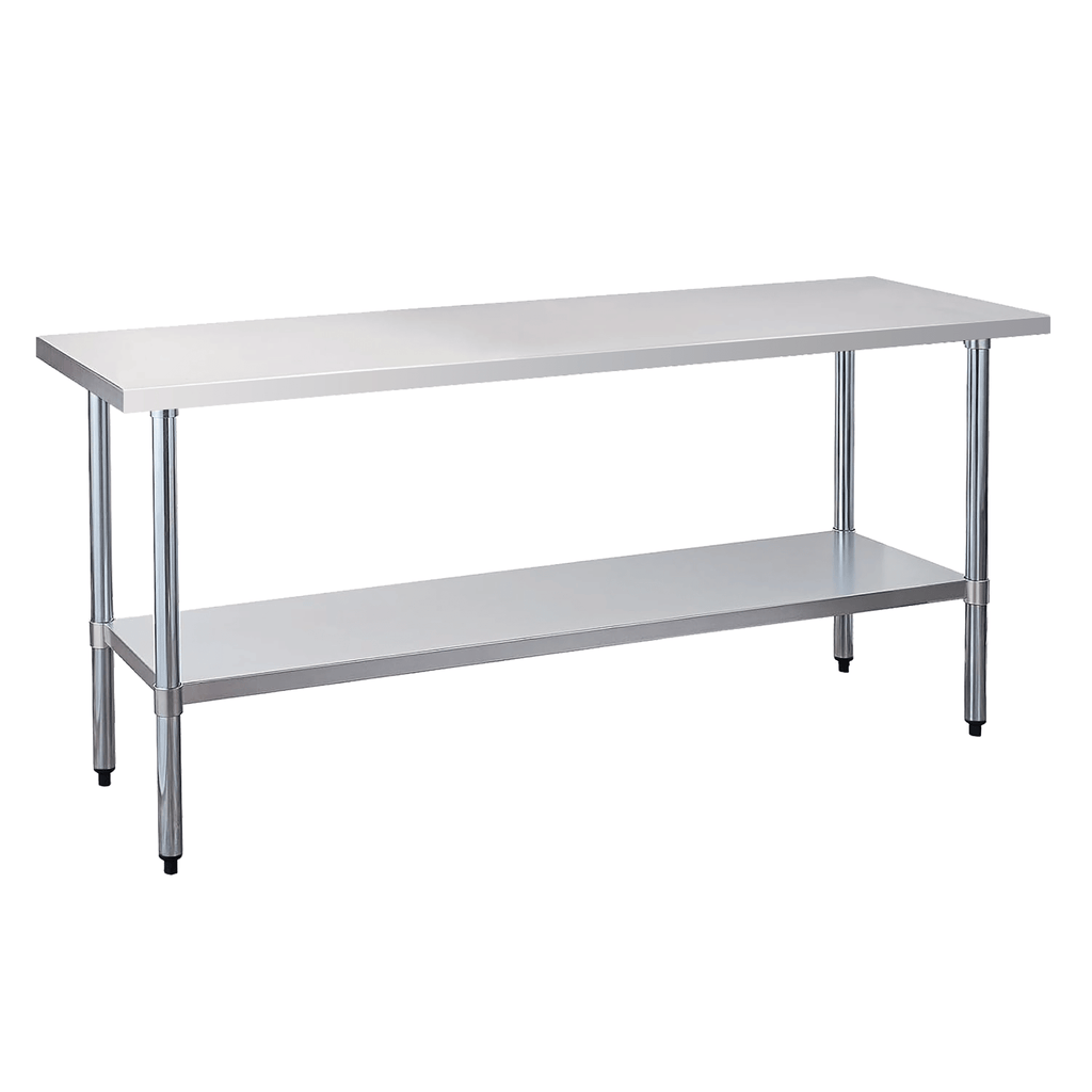 Commercial Kitchen Work Table with Convenient Undershelf