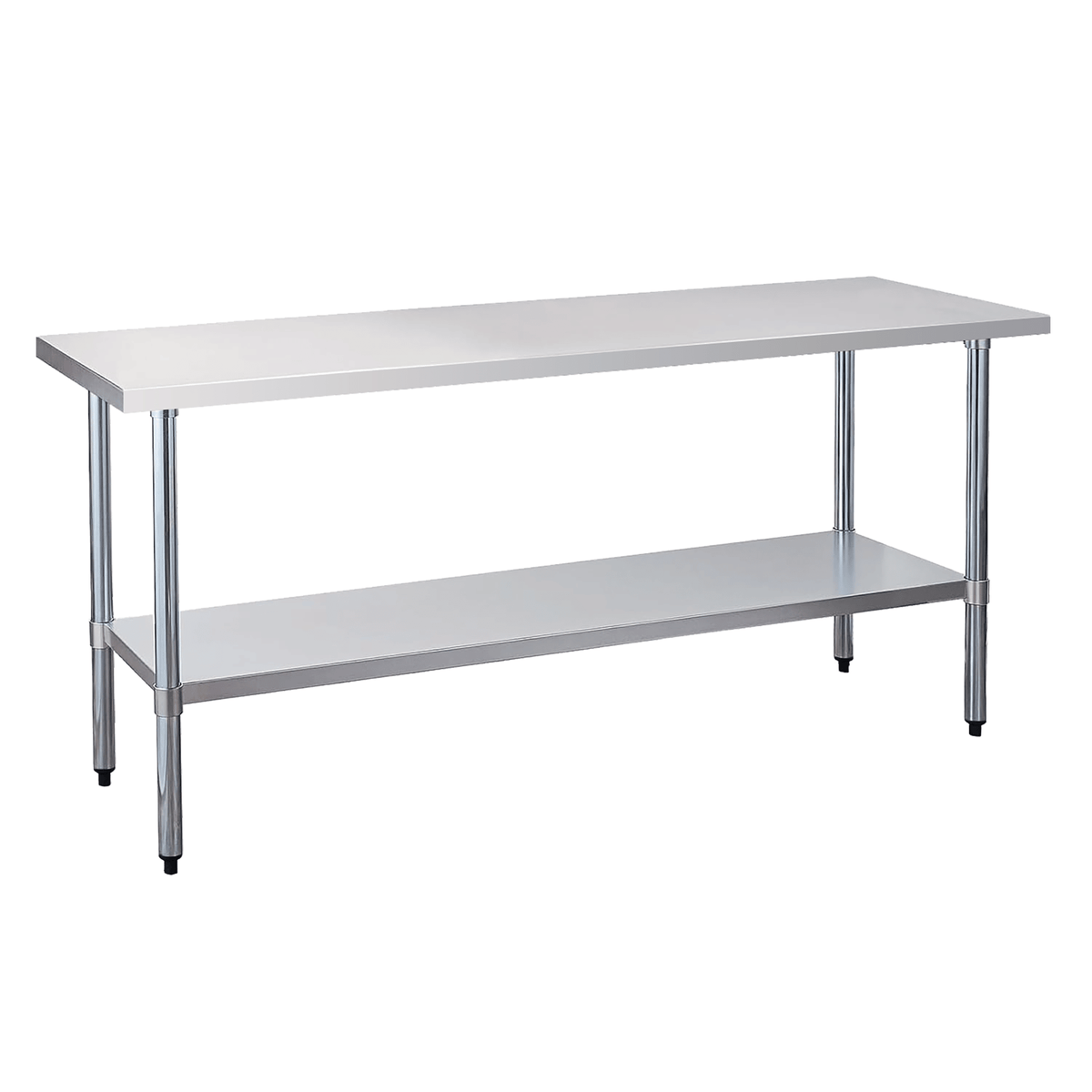 Commercial Kitchen Work Table with Convenient Undershelf