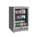 120-Can Beverage Refrigerator Cooler with LED Light & Touch Control
