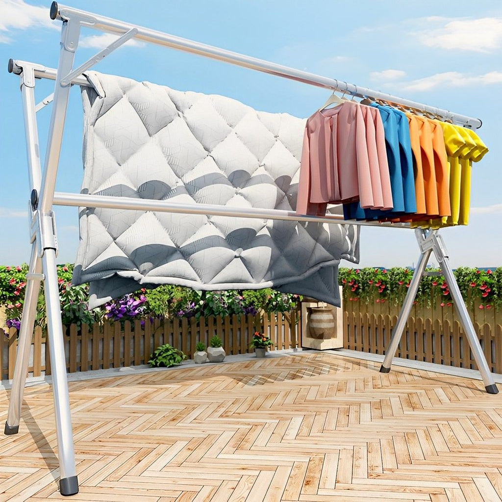 Foldable Clothing Rack for Laundry Drying
