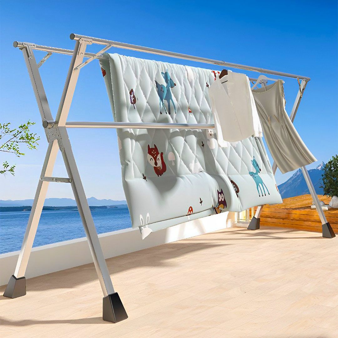 Foldable Clothing Rack for Laundry Drying