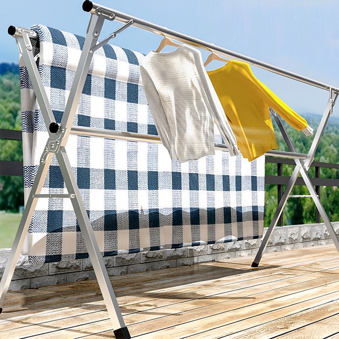 Foldable Clothing Rack for Laundry Drying
