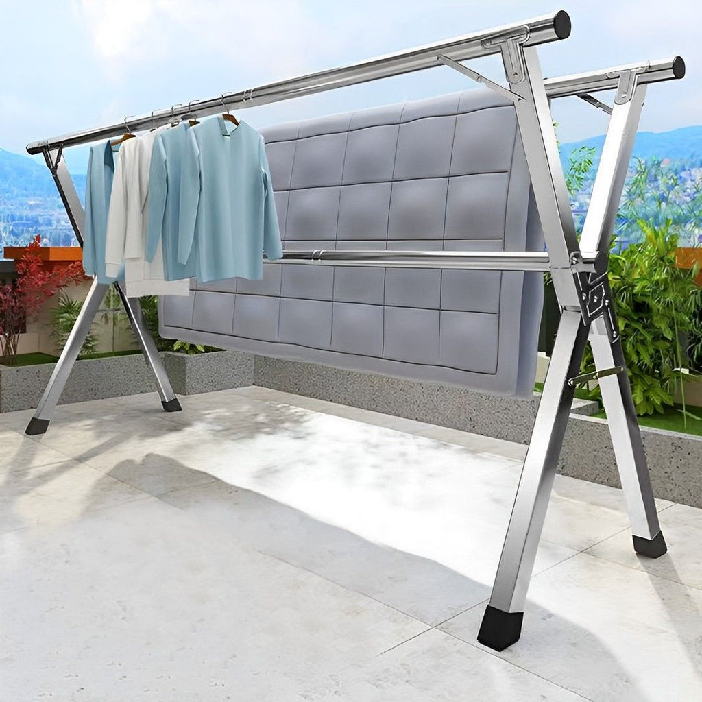 Foldable Clothing Rack for Laundry Drying