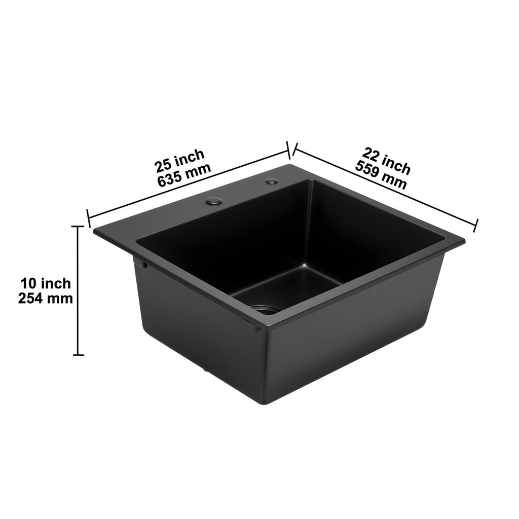 Kitchen Sink Workstation with Multi-Part Kit and Easy Installation
