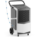 250 Pint Commercial Dehumidifier with Pump for Large Spaces