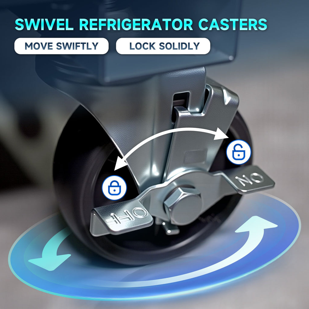 Commercial Reach-In Refrigerator with Self-Closing Door and Digital Controls